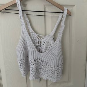 Boho crochet crop top